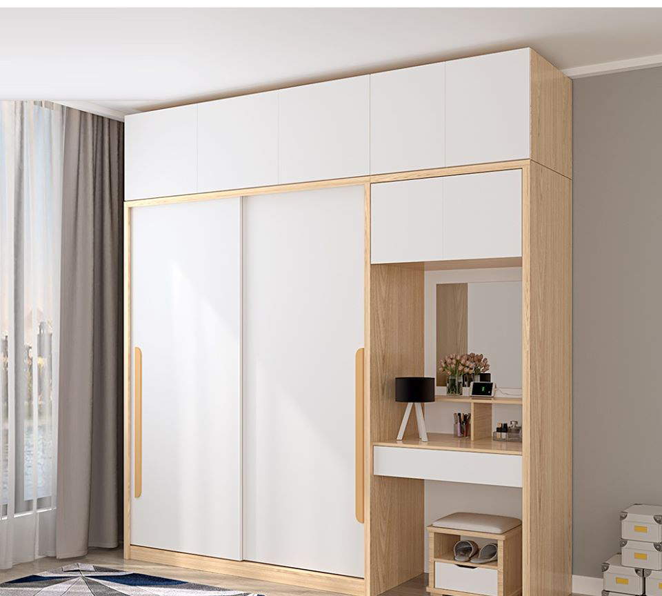 Tủ quần áo cửa lùa 2 cánh