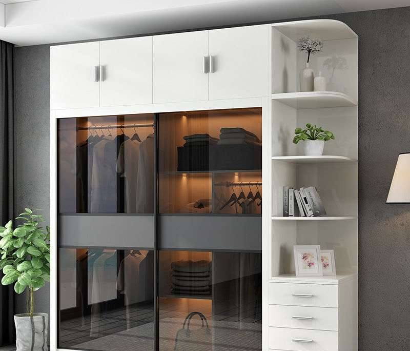 Tủ quần áo cửa lùa cánh kính