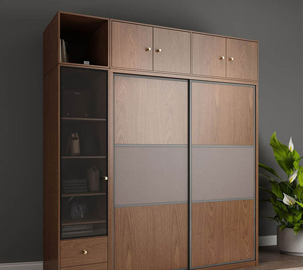 Tủ quần áo cửa lùa có kệ thông minh