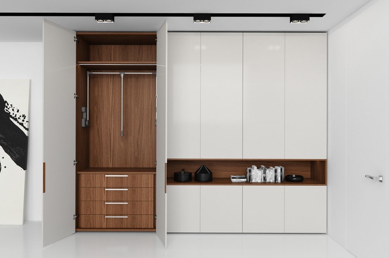 Tủ quần áo gỗ công nghiệp 6 cánh 