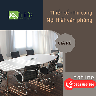 Thiết kế nội thất văn phòng giá rẻ