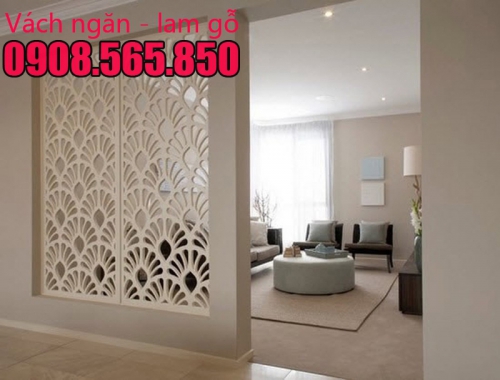 Vách ngăn gỗ, vách lam gỗ quận 1