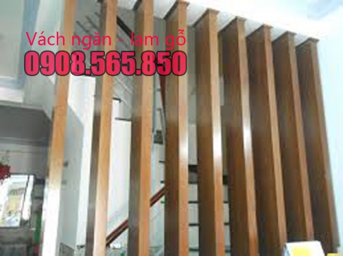 Vách ngăn gỗ, vách lam gỗ quận 4