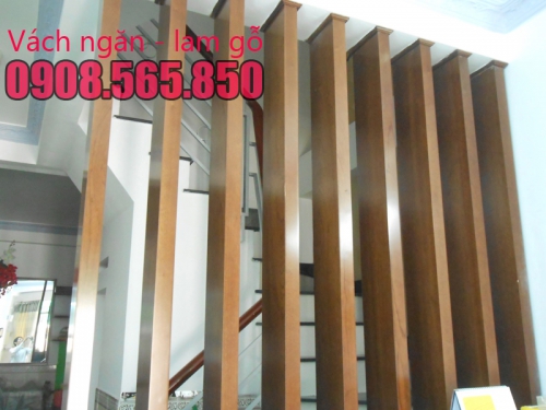 Vách ngăn gỗ, vách lam gỗ quận 6