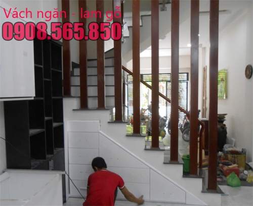 Vách ngăn gỗ, vách lam gỗ quận 7