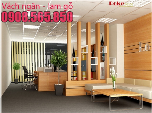 Xưởng chuyên làm vách ngăn gỗ tại Gò Vấp