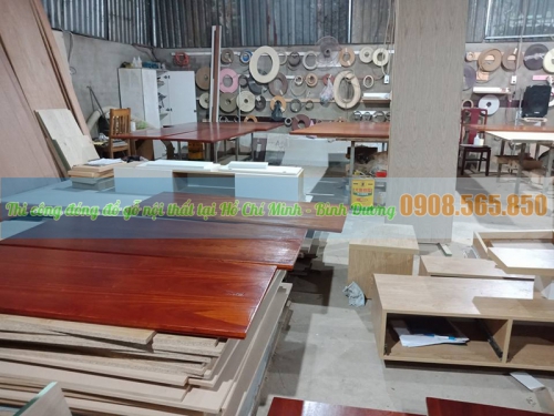 Xưởng mộc chuyên đóng đồ gỗ theo yêu cầu Quận 6 TpHCM