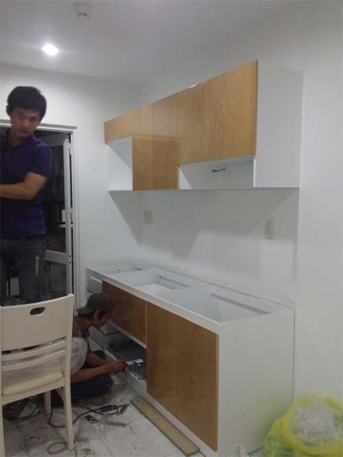 Xưởng mộc đóng tủ bếp gỗ cao cấp quận gò vấp