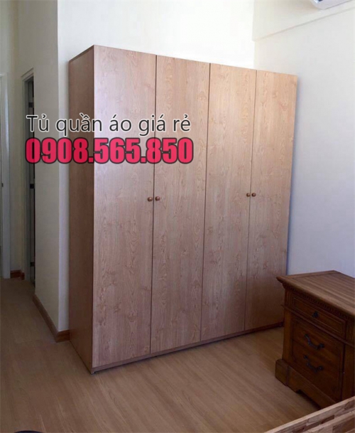 Xưởng mộc làm tủ áo âm tường quận bình thạnh