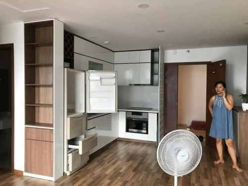 Xưởng mộc làm tủ bếp gỗ đẹp quận 4