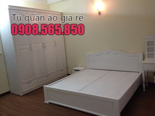 Xưởng mộc sản xuất tủ áo âm tường quận 9