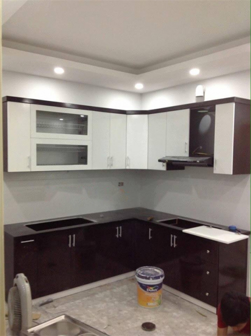 Xưởng mộc thi công tủ bếp gỗ cao cấp quận 9