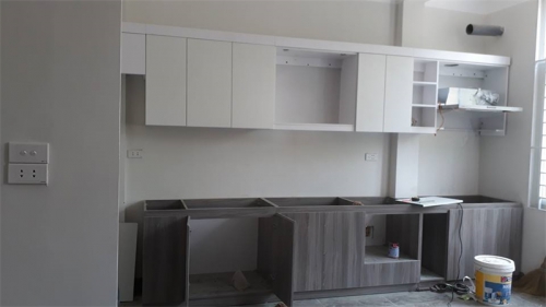 Xưởng mộc thi công tủ bếp hiện đại quận Thủ Đức