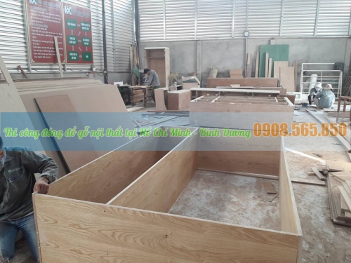 Xưởng nội thất chuyên đóng đồ gỗ theo yêu cầu, thi công đồ gỗ tại quận 1